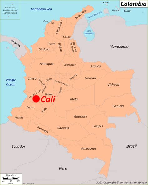 where is cali located|calle columbia.